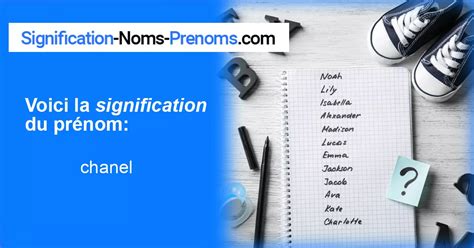 chanel prénom|Prénom Chanel (fille) : signification, origine, sainte, avis.